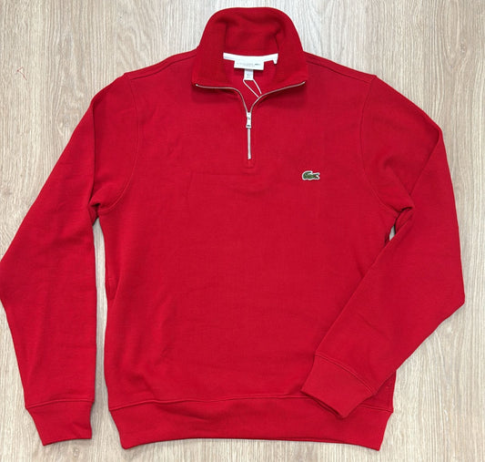 Buzo Lacoste media cremallera, en Algodón