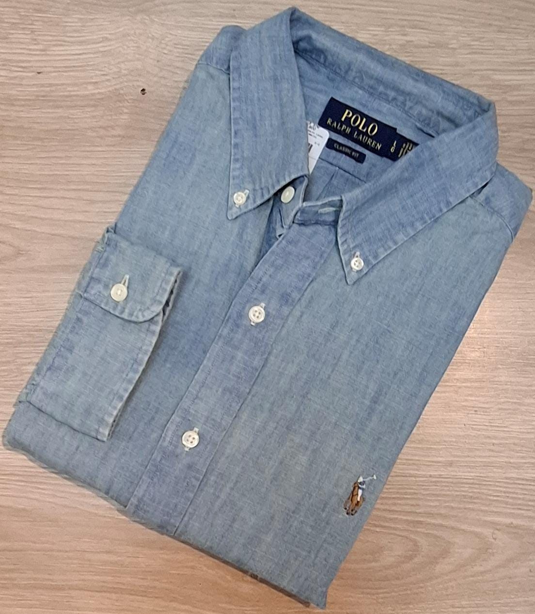 Camisa Polo Ralph Lauren manga larga