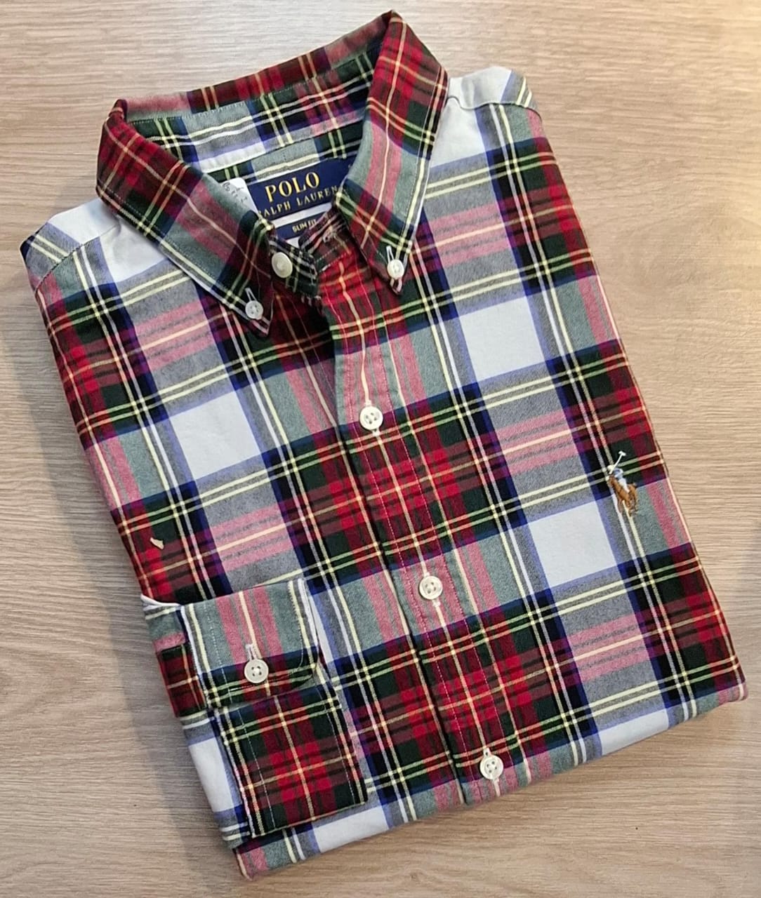 Camisa Polo Ralph Lauren manga larga