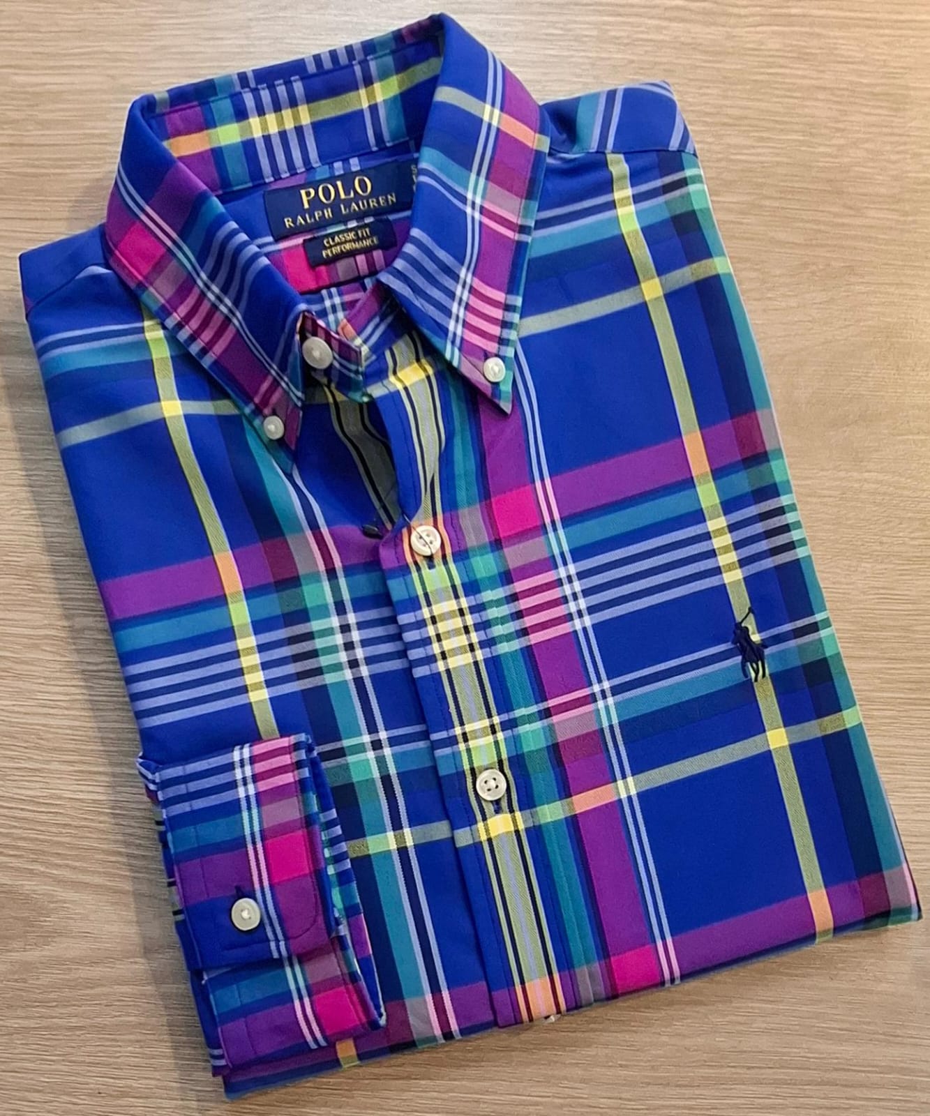 Camisa Polo Ralph Lauren manga larga