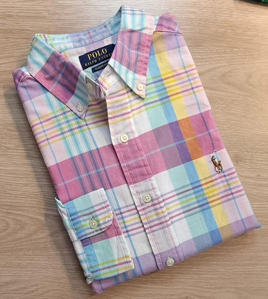 Camisa Polo Ralph Lauren manga larga