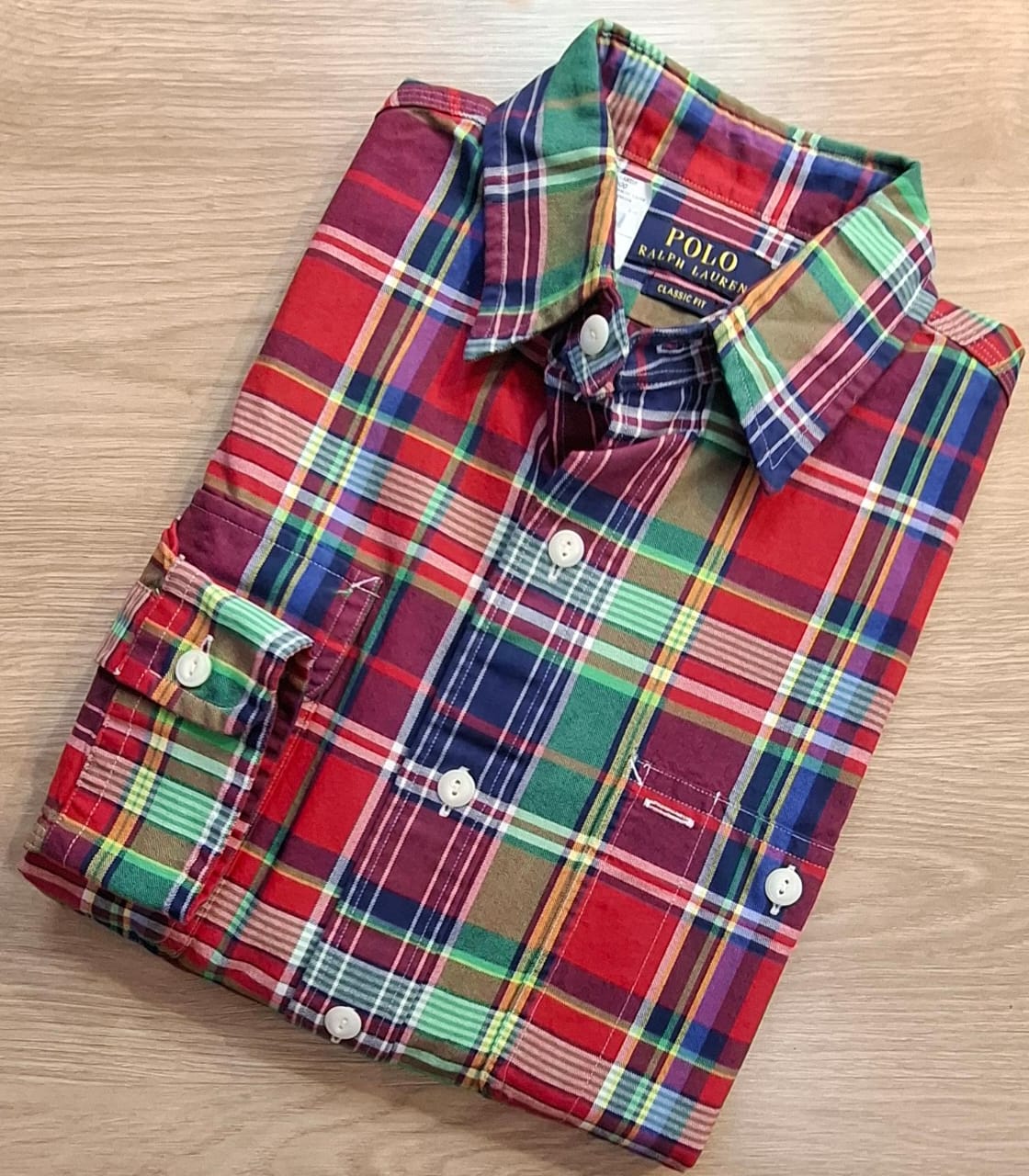 Camisa Polo Ralph Lauren manga larga