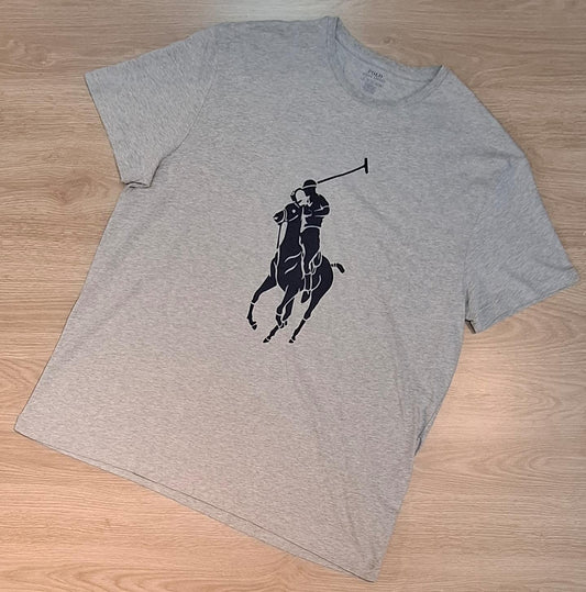 T shirt cuello redodno Polo Ralph Lauren logo unicolor