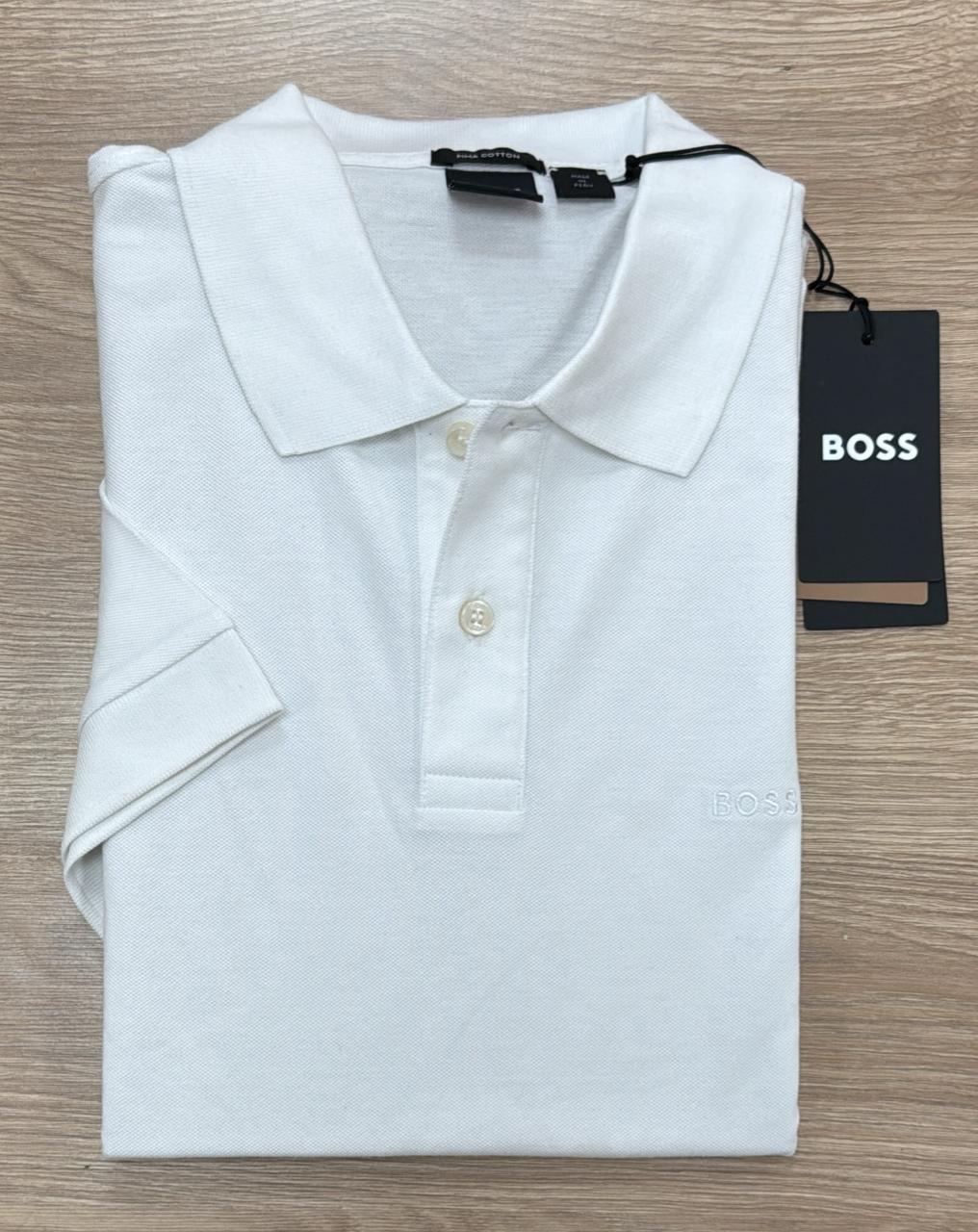 Camisa Boss Tipo Polo Clásica