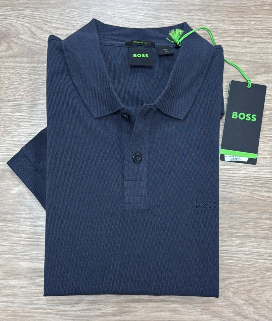 Camisa Boss Tipo Polo Clásica