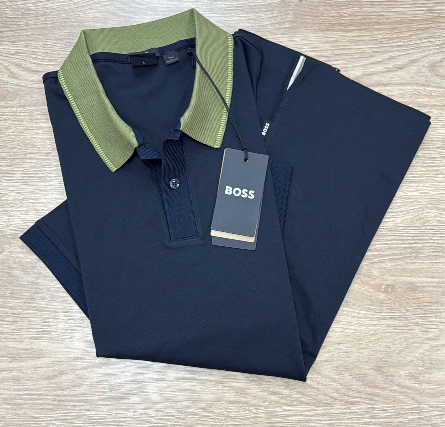 Camisa Boss Tipo Polo Clásica