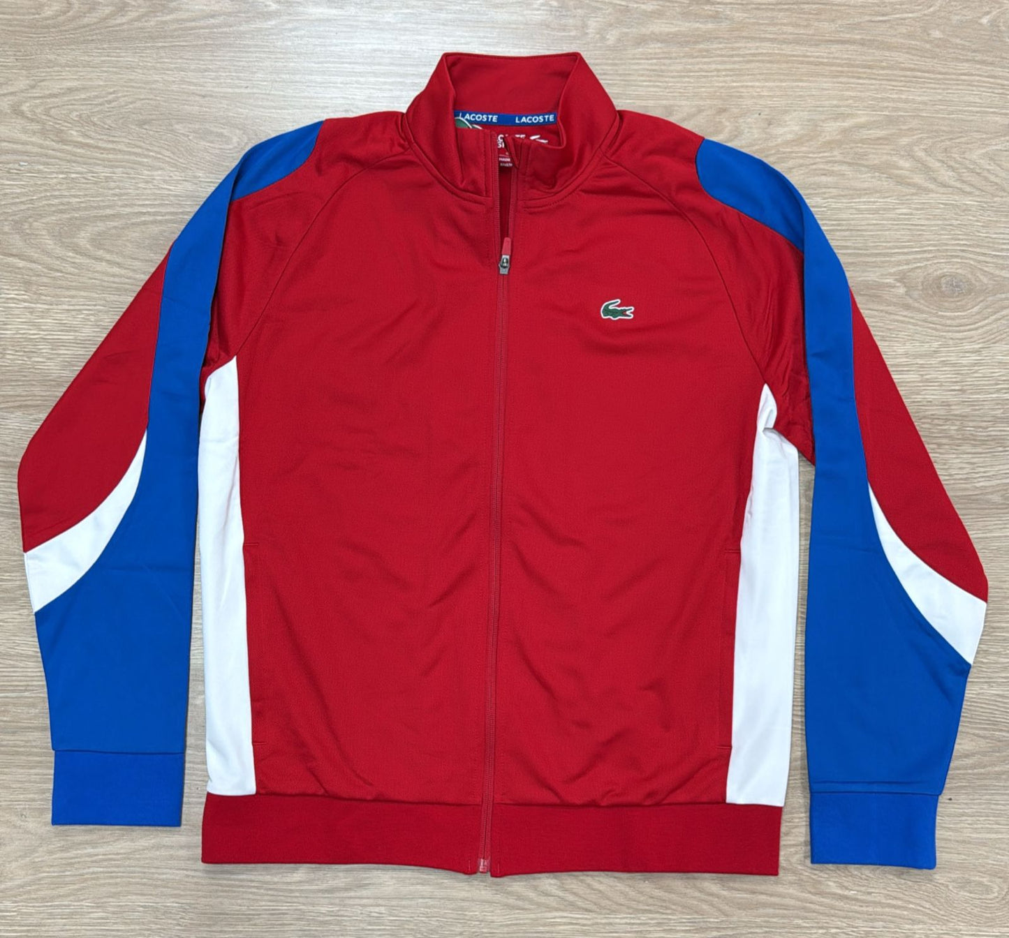 Buzo Lacoste con cremallera, en Algodón