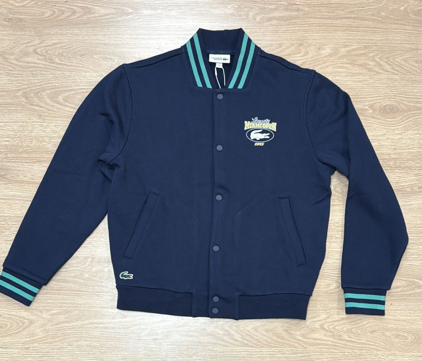 Buzo Lacoste Beisbolero en Algodón