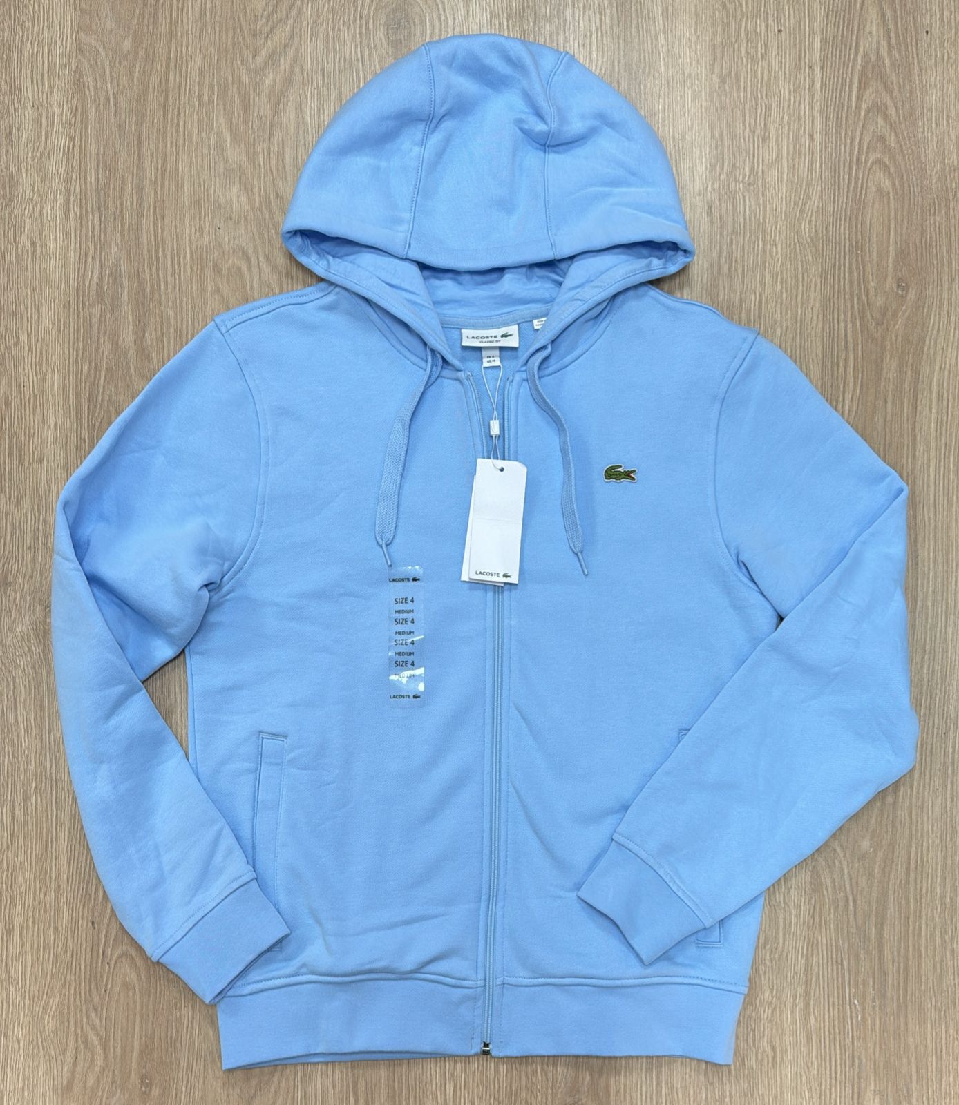 Buzo Lacoste Cremallera, en Algodón