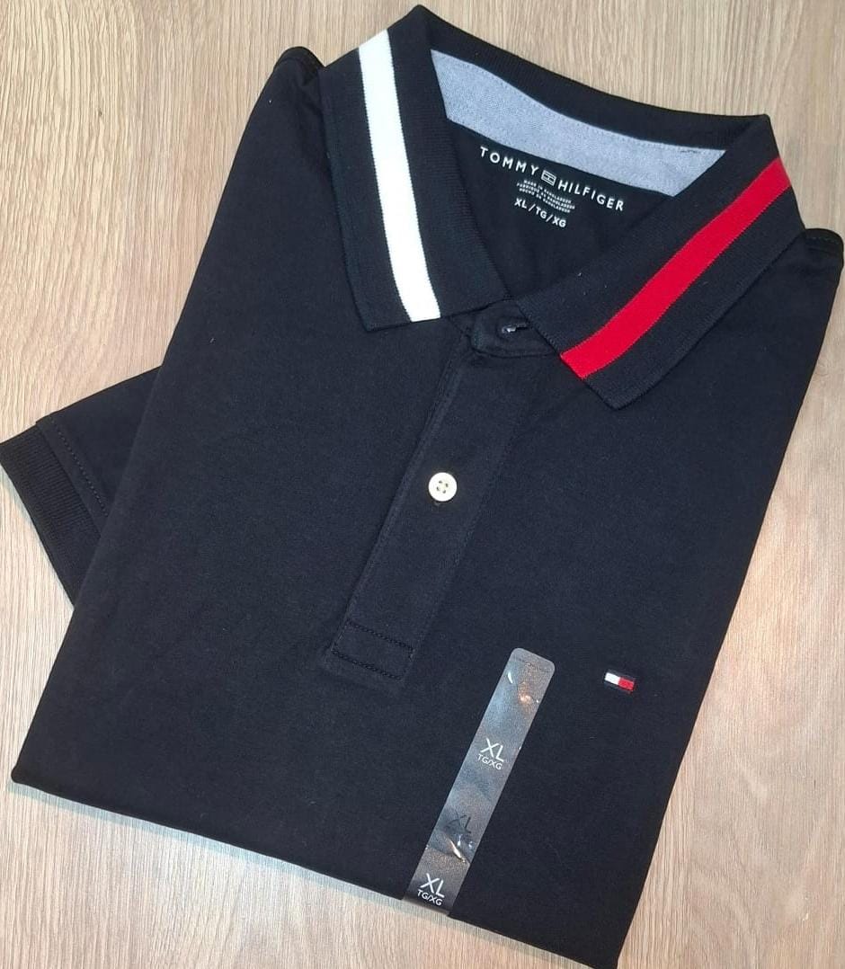 Camisa Tommy Hilfiger Tipo Polo Diseño