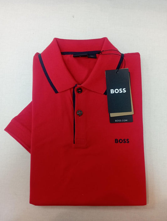 Camisa Boss Tipo Polo Clásica