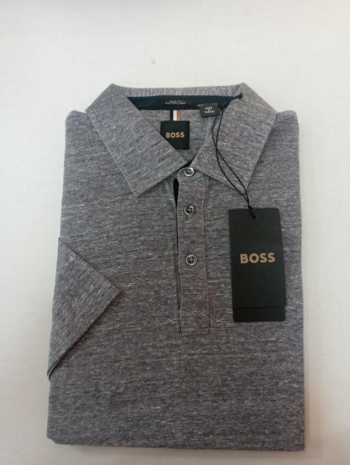 Camisa Boss Tipo Polo Clásica