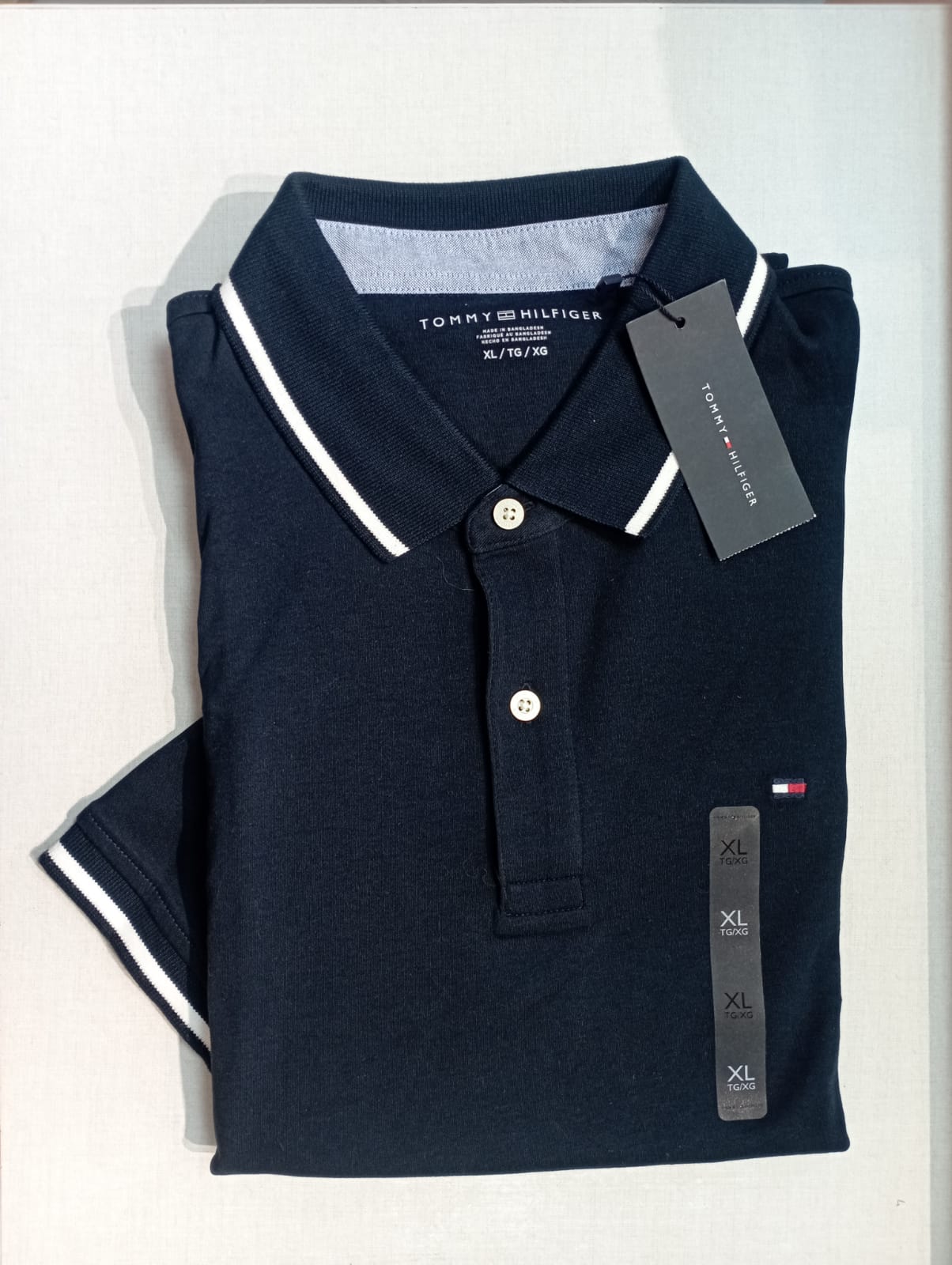 Camisa Tommy Hilfiger Tipo Polo Diseño