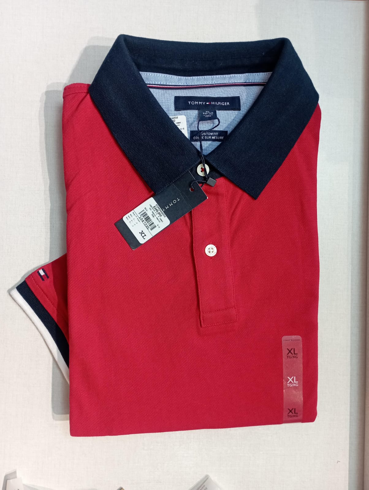 Camisa Tommy Hilfiger Tipo Polo Diseño