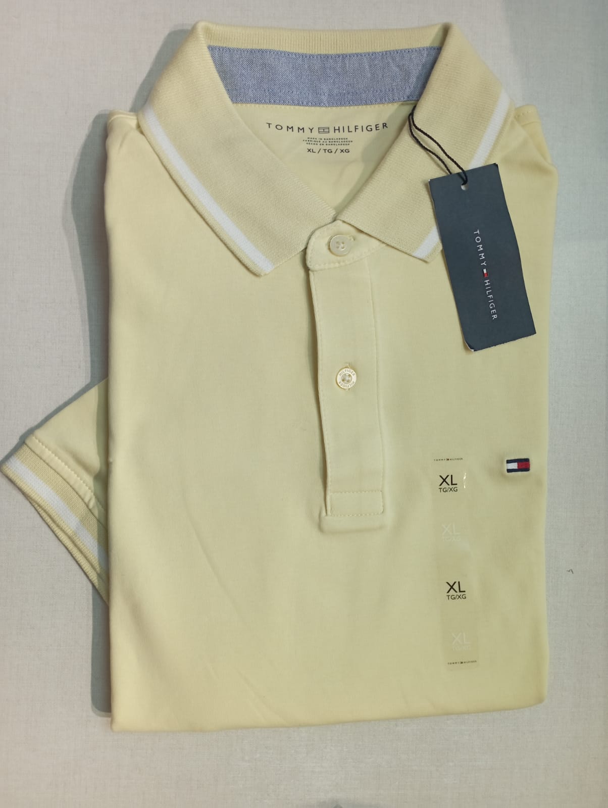 Camisa Tommy Hilfiger Tipo Polo Diseño