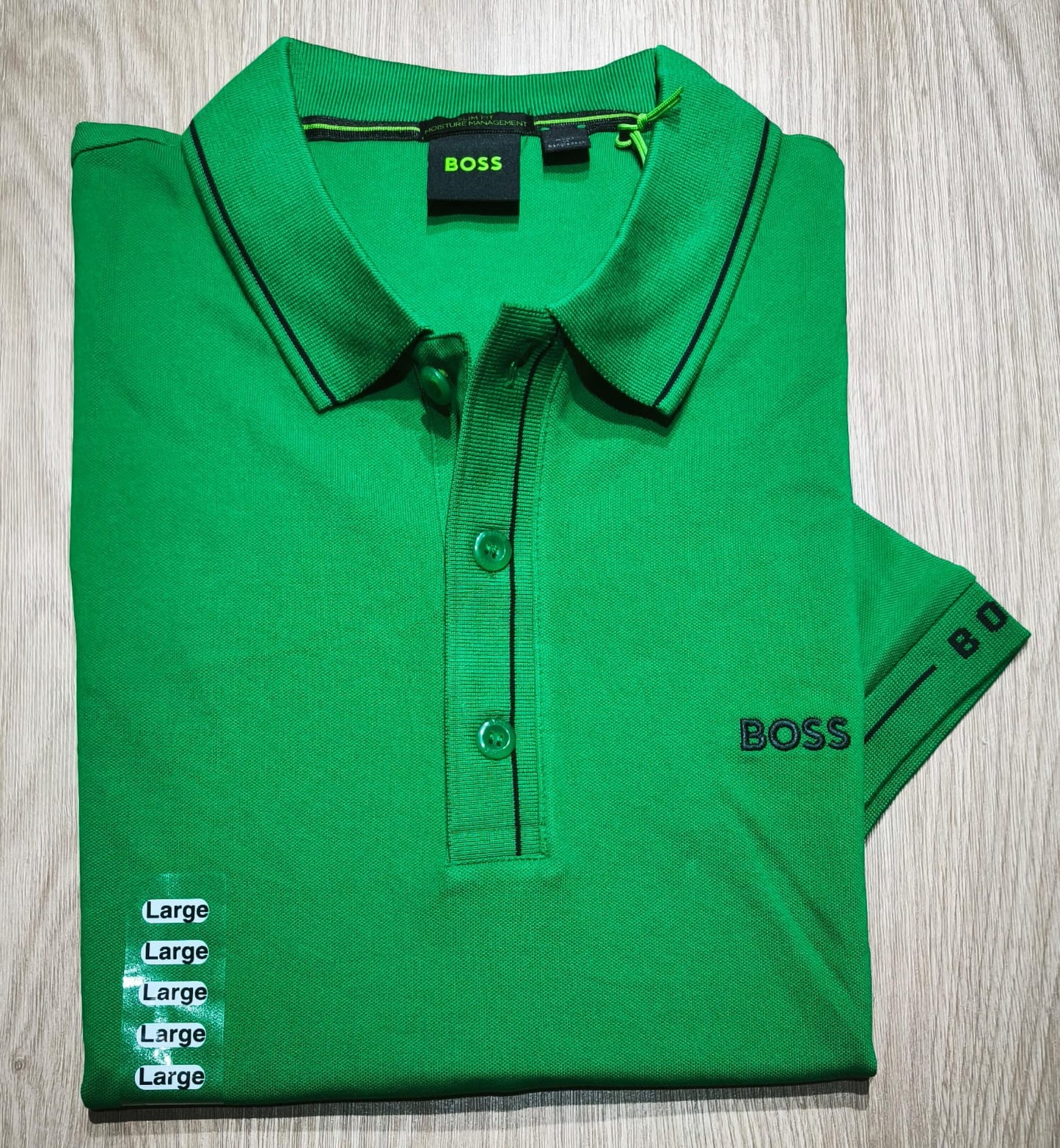 Camisa Boss Tipo Polo Clásica