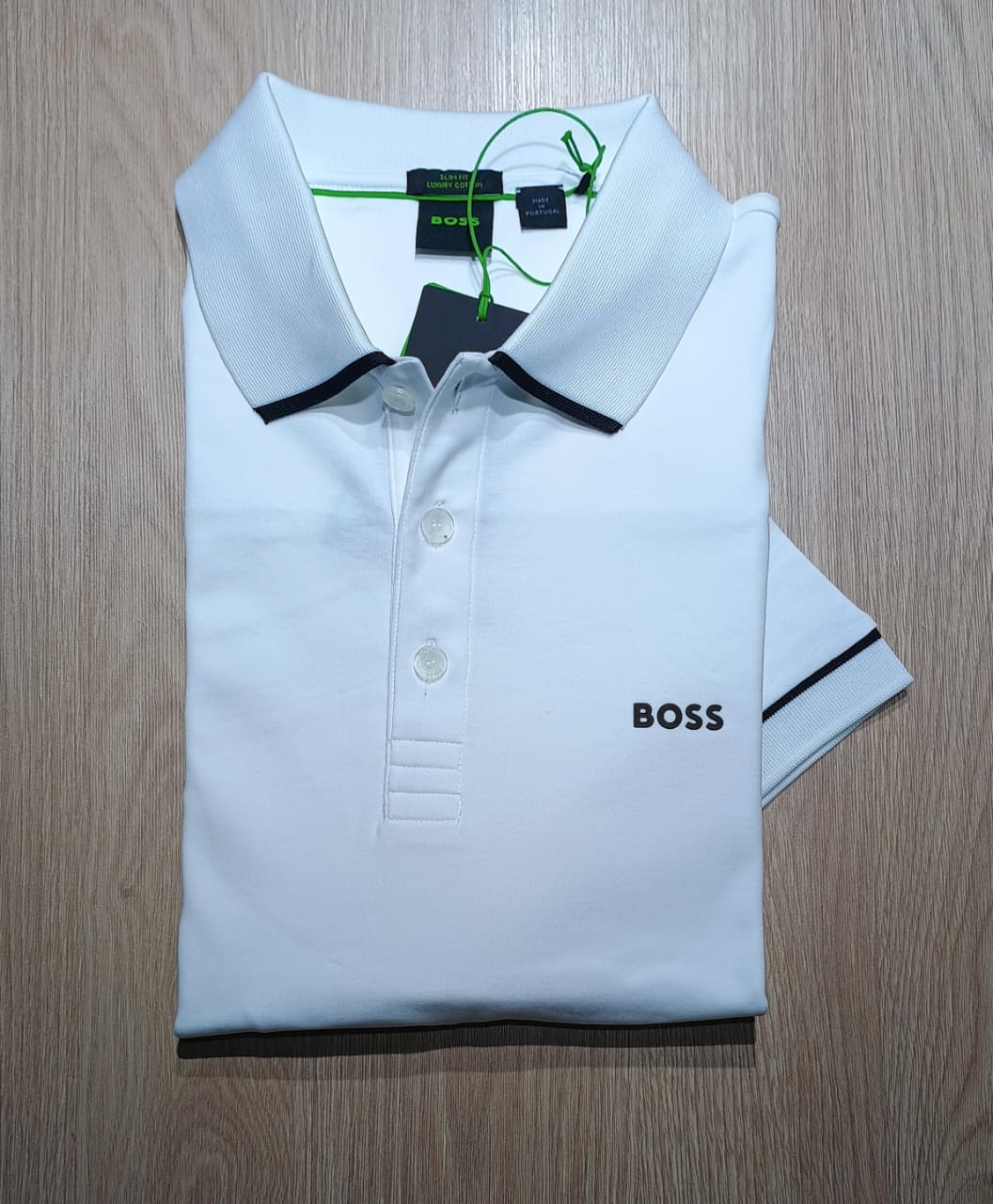 Camisa Boss Tipo Polo Clásica