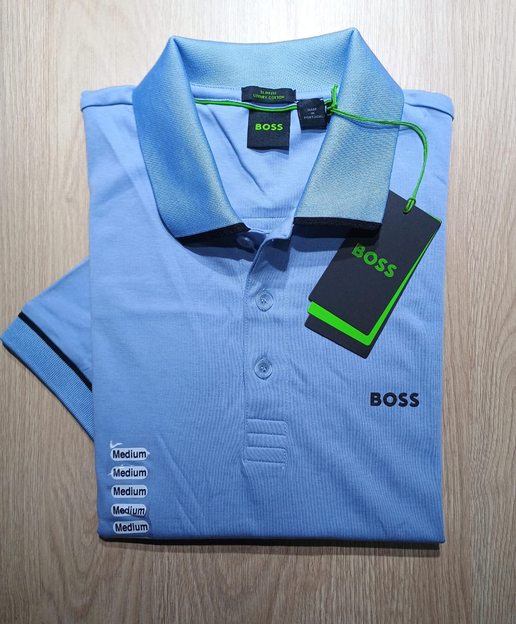Camisa Boss Tipo Polo Clásica