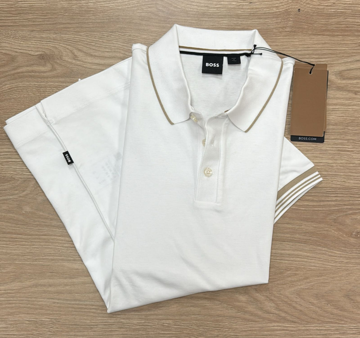 Camisa Boss Tipo Polo Clásica