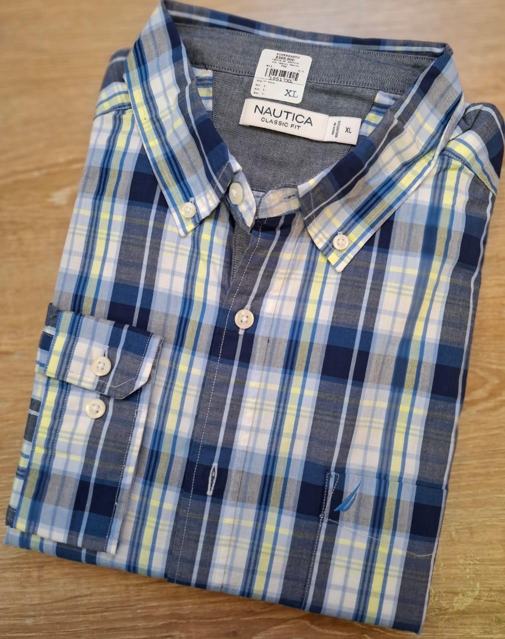 Camisa manga larga Náutica, Diseño