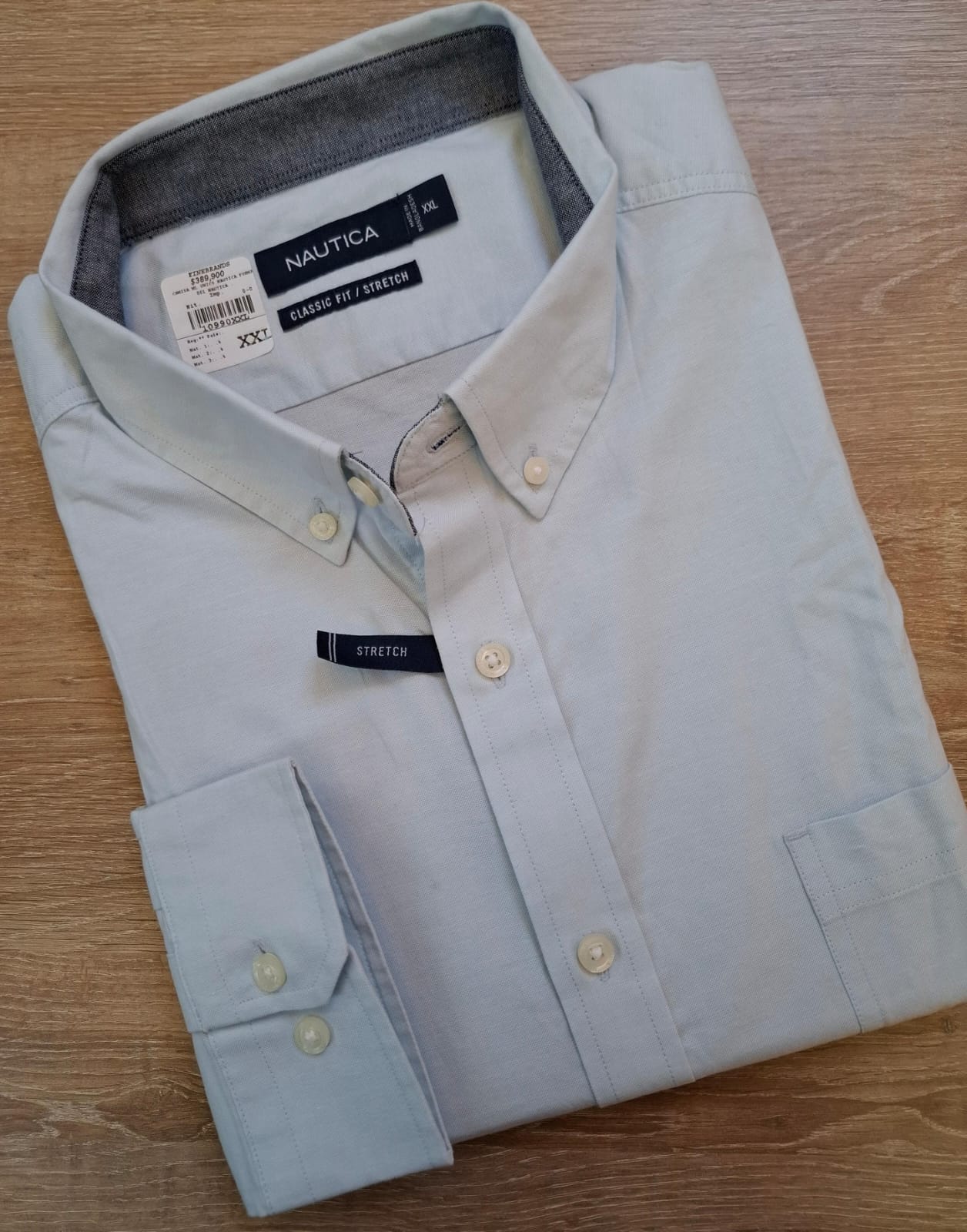 Camisa manga larga Náutica, Diseño