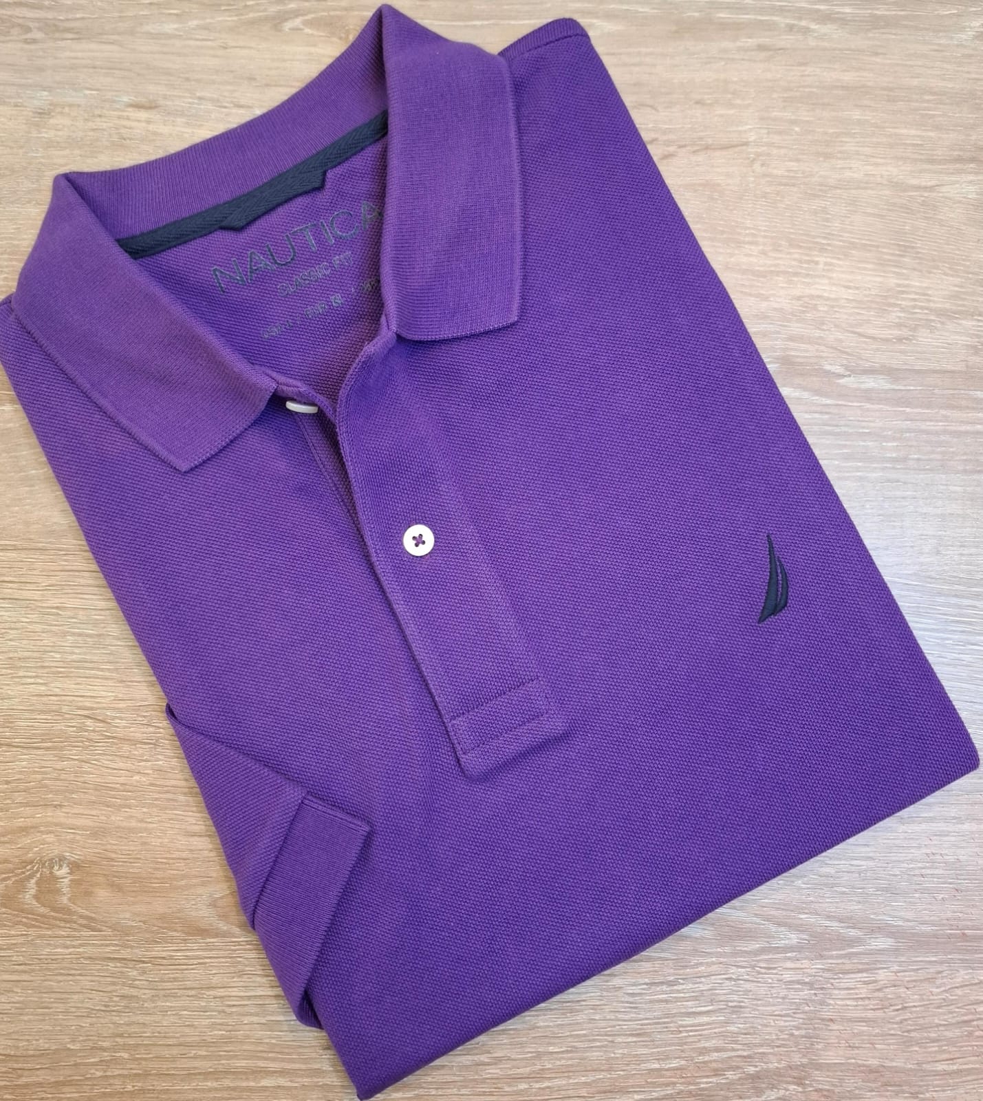 Camisa Tipo Polo Clásica Náutica