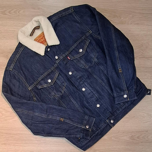 chaqueta de jeans levi's ovejera