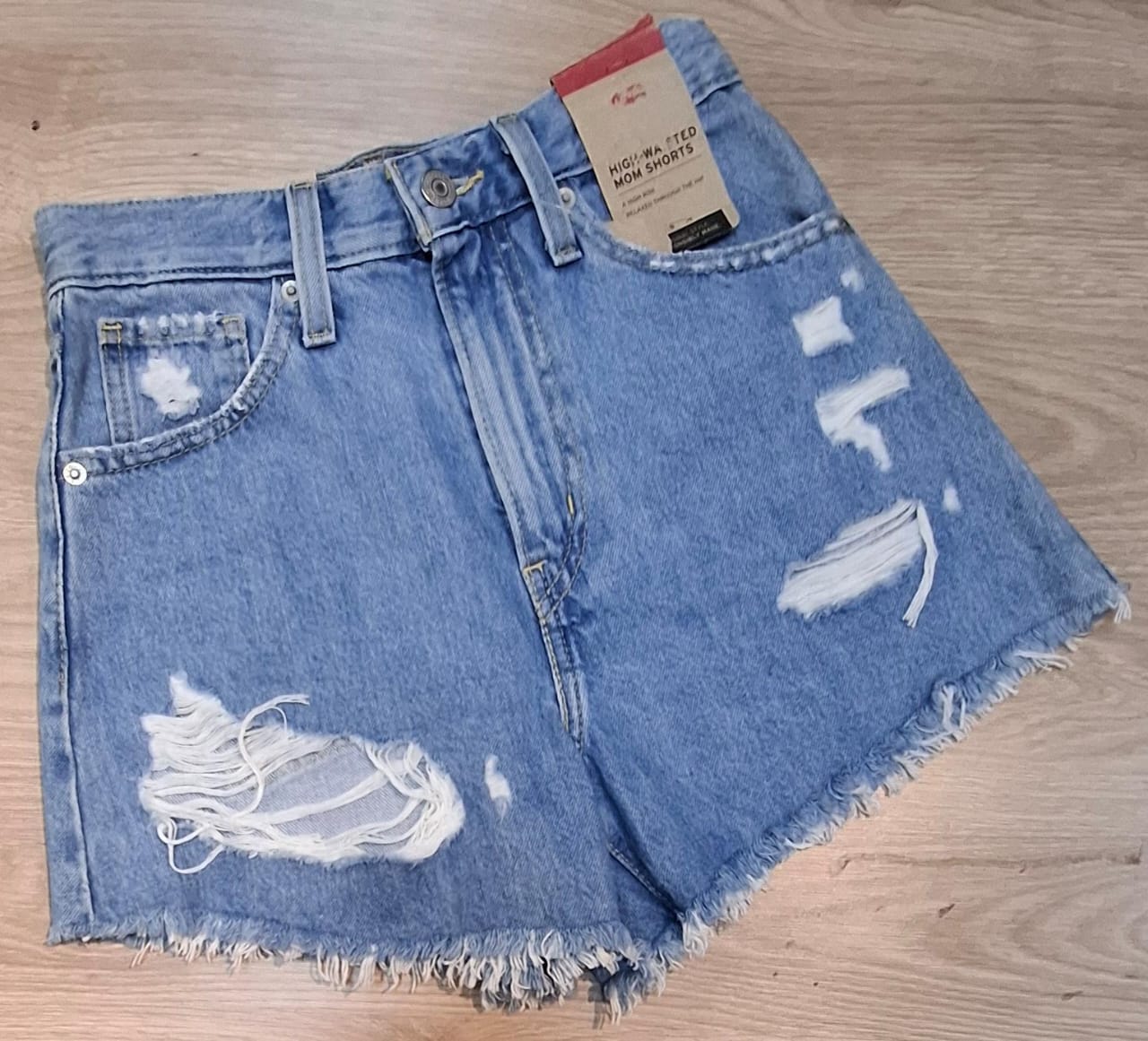 Original Short - levi's mujer 501 destroyer